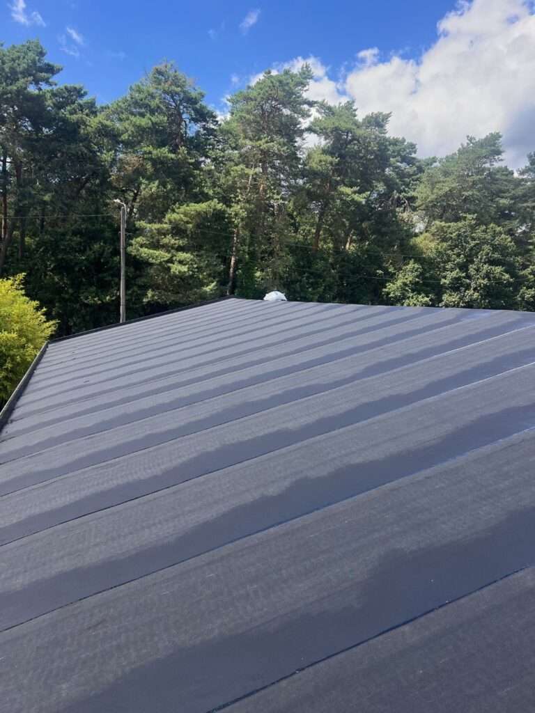 Dakbedekking vervangen tijdens renovatie