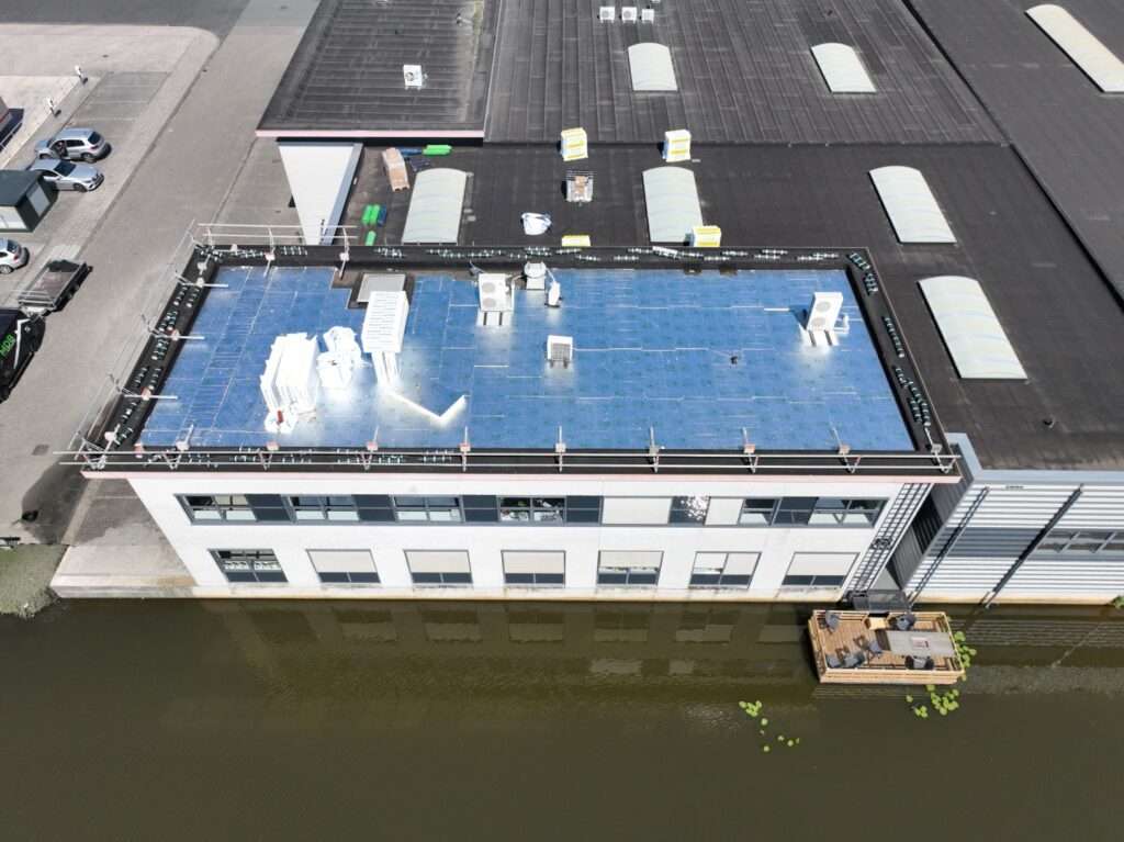 Dakbedekking platte daken